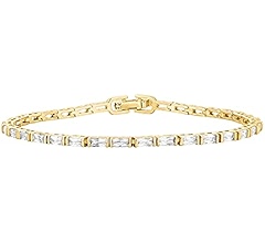 人気ブランド【PAVOI】Emerald Cut Tennisブレスレット Emerald-Cut Tennis Bracelet – PAVOI